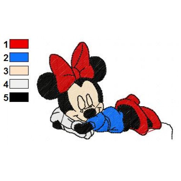 Home » Minnie Mouse Embroidery 3