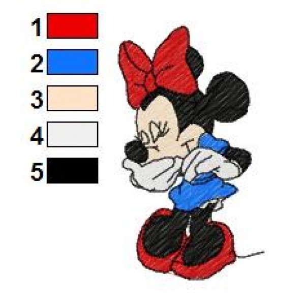 Home » Minnie Mouse Embroidery 6