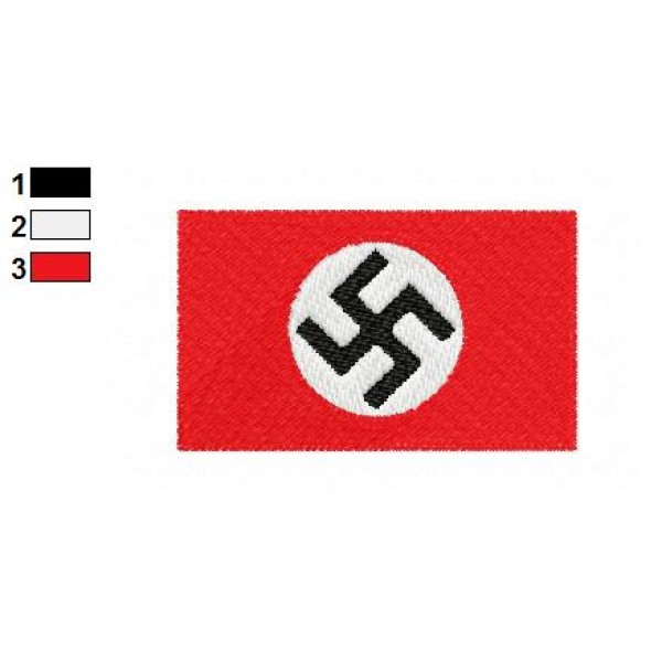 Cartoon Nazi Flag